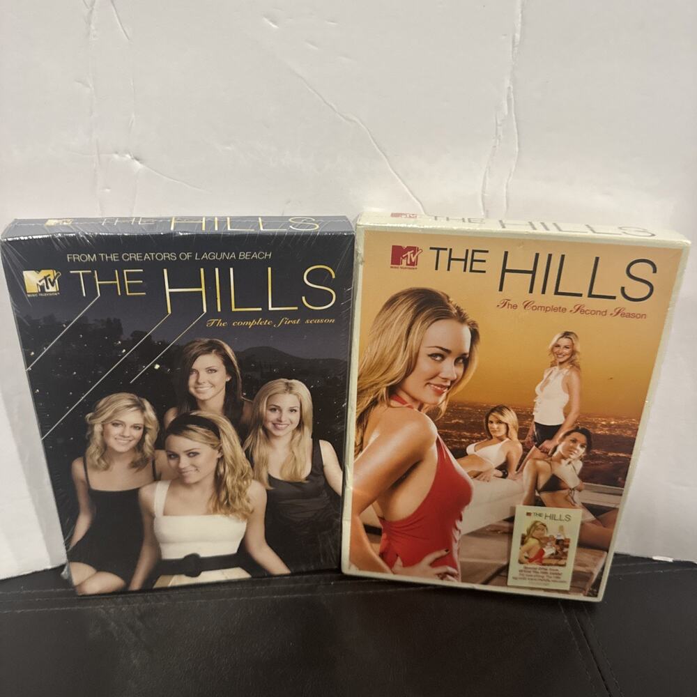 The Hills Seasons 1 & 2 Complete DVD Set MTV Lauren Conrad Heidi Montag Sealed